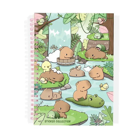 Reusable Sticker Storage - Capybara - 1 - CutieSquad - Tidformera