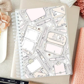 Reusable Sticker Storage - Holographic Doodles - 1 - Hello Petite Paper - Tidformera