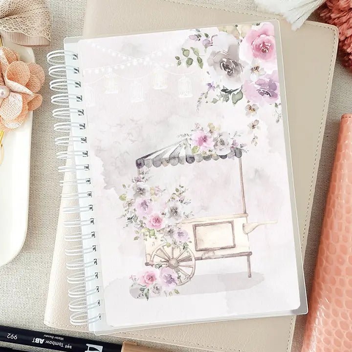 Reusable Sticker Storage - Secret Garden - 1 - Hello Petite Paper - Tidformera