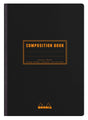 Rhodia Skrivhäfte - Composition book - A5 Svart - Linjerad från Rhodia - Svart skrivhäfte - Tidformera