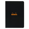 Rhodia Skrivhäften - A4 Linjerad från Rhodia - Svart skrivhäfte - Tidformera