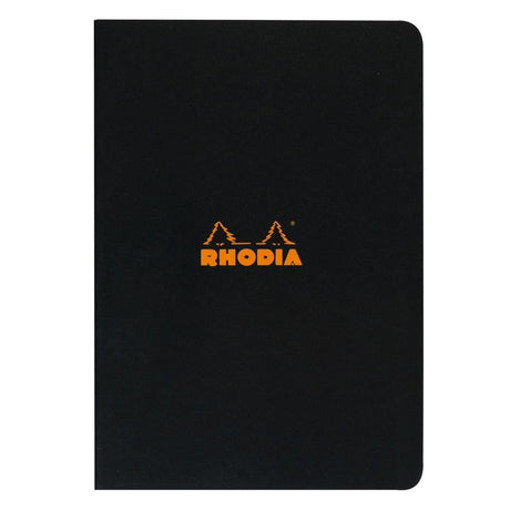 Rhodia Skrivhäften - A4 Linjerad från Rhodia - Svart skrivhäfte - Tidformera