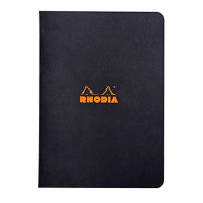 Rhodia Skrivhäften - A5 Linjerad från Rhodia - Svart skrivhäfte - Tidformera