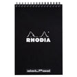 Rhodia Spiralblock A5+ Dotted Kortsida från Rhodia - Svart skrivblock - Tidformera