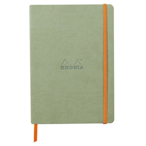 Rhodiarama Anteckningsböcker Linjerad Celadon från Rhodia - Grön anteckningsbok - Tidformera