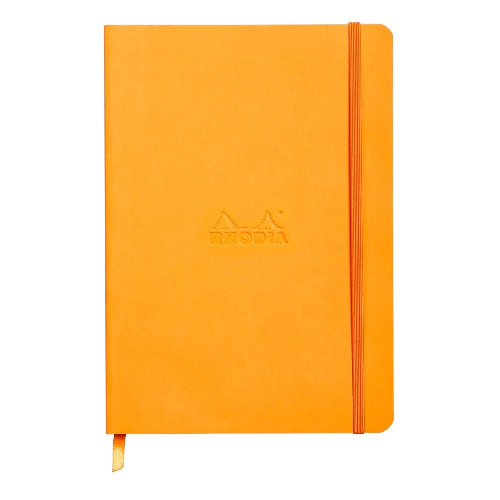 Rhodiarama Anteckningsböcker Rutad Orange - 1 - Rhodia - Tidformera