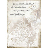 Rice Paper A4 Bewitched - 1 - Stamperia - Tidformera