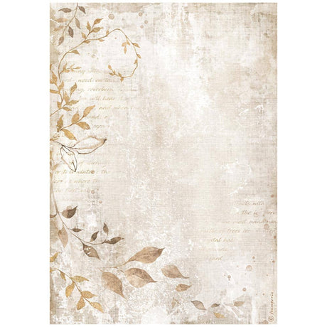 Rice Paper A4 - Dewdrops - 6 - pack - 3 - Stamperia - Tidformera