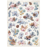 Rice Paper A4 - Dewdrops - 6 - pack - 6 - Stamperia - Tidformera