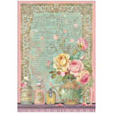 Rice Paper A4 Parfumeur royal - 1 - Stamperia - Tidformera