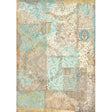 Rice Paper A4 Sleeping Beauty Texture - 1 - Stamperia - Tidformera