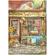 Rice Paper A4 Sunflower Art - Shop - 1 - Stamperia - Tidformera