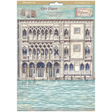 Rice Paper A4 - Venice City of Art - 6 - pack - 1 - Stamperia - Tidformera