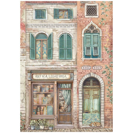 Rice Paper A4 - Venice City of Art - Legatoria - 1 - Stamperia - Tidformera