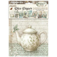 Rice Paper A6 - Herbarium Silvae - Mini - 8 - pack - 1 - Stamperia - Tidformera