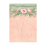 Rice Paper A6 - House of Roses - 8 - pack - 4 - Stamperia - Tidformera