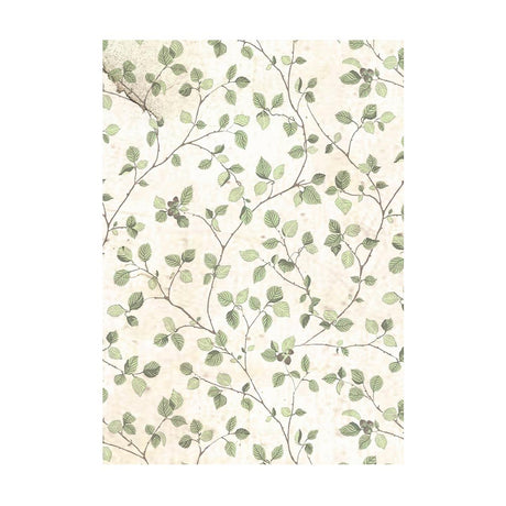 Rice Paper A6 - House of Roses - 8 - pack - 8 - Stamperia - Tidformera