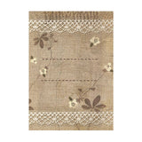Rice Paper A6 - Old Lace - 8 - pack - 5 - Stamperia - Tidformera