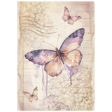 Rice Paper A6 - Quiet Days - Mini - 8 - pack - 6 - Stamperia - Tidformera