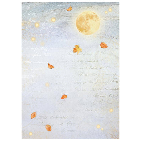 Rice Paper A6 - Whispering Woods - 8 - pack - 8 - Stamperia - Tidformera