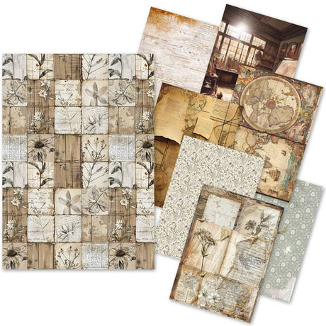Rice Paper Art set - A5 - 8 - pack - Codex - 1 - Ciao Bella - Tidformera