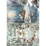 Rice Paper Art set - A5 - 8 - pack - Forest Tales - 4 - Ciao Bella - Tidformera