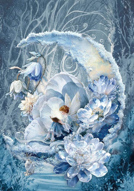 Rice Paper Art set - A5 - 8 - pack - Frozen land - 9 - Ciao Bella - Tidformera
