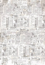Rice Paper Art set - A5 - 8 - pack - Secret Garden - 9 - Ciao Bella - Tidformera