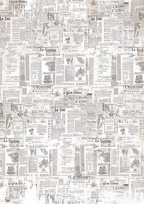 Rice Paper Art set - A5 - 8 - pack - Secret Garden - 9 - Ciao Bella - Tidformera