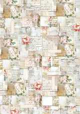 Rice Paper Art set - A5 - 8 - pack - Secret Garden - 5 - Ciao Bella - Tidformera