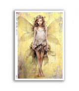 Rice Paper Decoupage - A5 - Fairies 0108 - 1 - Paper Designs - Tidformera