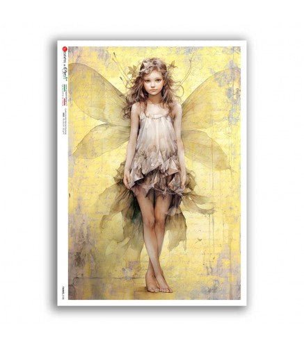 Rice Paper Decoupage - A5 - Fairies 0108 - 1 - Paper Designs - Tidformera