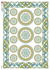 Rice Paper Decoupage - A5 - Folk 0079 - 1 - Paper Designs - Tidformera