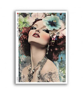 Rice Paper Decoupage - A5 - Old photos 0128 - 1 - Paper Designs - Tidformera