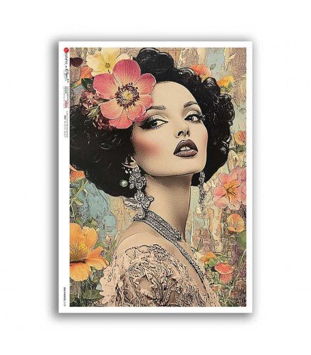 Rice Paper Decoupage - A5 - Old photos 0129 - 1 - Paper Designs - Tidformera