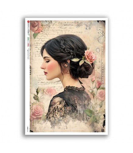 Rice Paper Decoupage - A5 - SCENE 0207 - 1 - Paper Designs - Tidformera