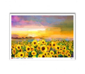 Rice Paper Decoupage - A5 - Views 0169 - 1 - Paper Designs - Tidformera