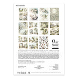 Rice paper set - A4 - Cottage in the Country - 2 - ITD Collection - Tidformera