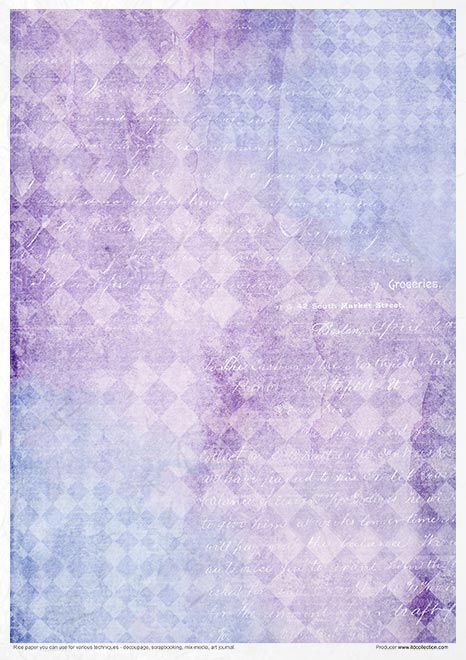 Rice paper set - A4 - Four elements - Air - 8 - ITD Collection - Tidformera