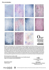 Rice paper set - A4 - Four elements - Air - 14 - ITD Collection - Tidformera