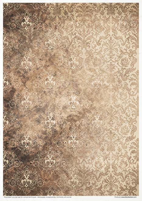 Rice paper set - A4 - Four elements - Fire - 6 - ITD Collection - Tidformera