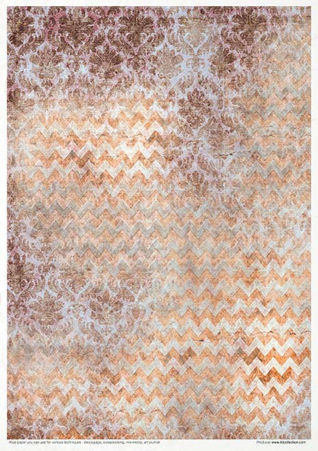Rice paper set - A4 - Four elements - Fire - 10 - ITD Collection - Tidformera