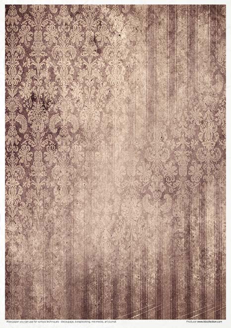 Rice paper set - A4 - Four elements - Fire - 7 - ITD Collection - Tidformera