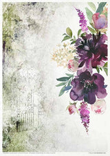 Rice paper set - A4 - Garden of Dreams - 4 - ITD Collection - Tidformera