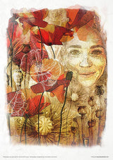 Rice paper set - A4 - Herbalist - 9 - ITD Collection - Tidformera