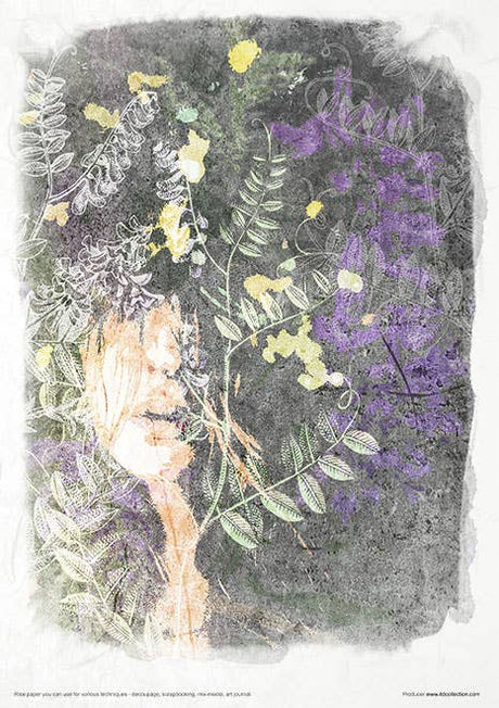 Rice paper set - A4 - Herbalist - 8 - ITD Collection - Tidformera