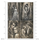 Rice paper set - A4 - Lost in a fairy tale - 3 - ITD Collection - Tidformera
