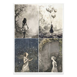 Rice paper set - A4 - Lost in a fairy tale - 5 - ITD Collection - Tidformera