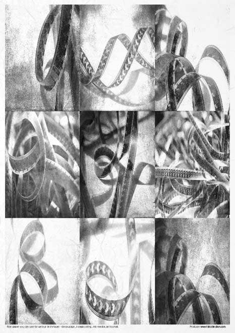 Rice paper set - A4 - Magic of cinema - 9 - ITD Collection - Tidformera
