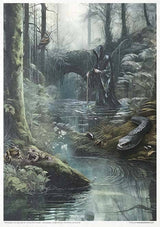 Rice paper set - A4 - Mysterious creatures - 12 - ITD Collection - Tidformera